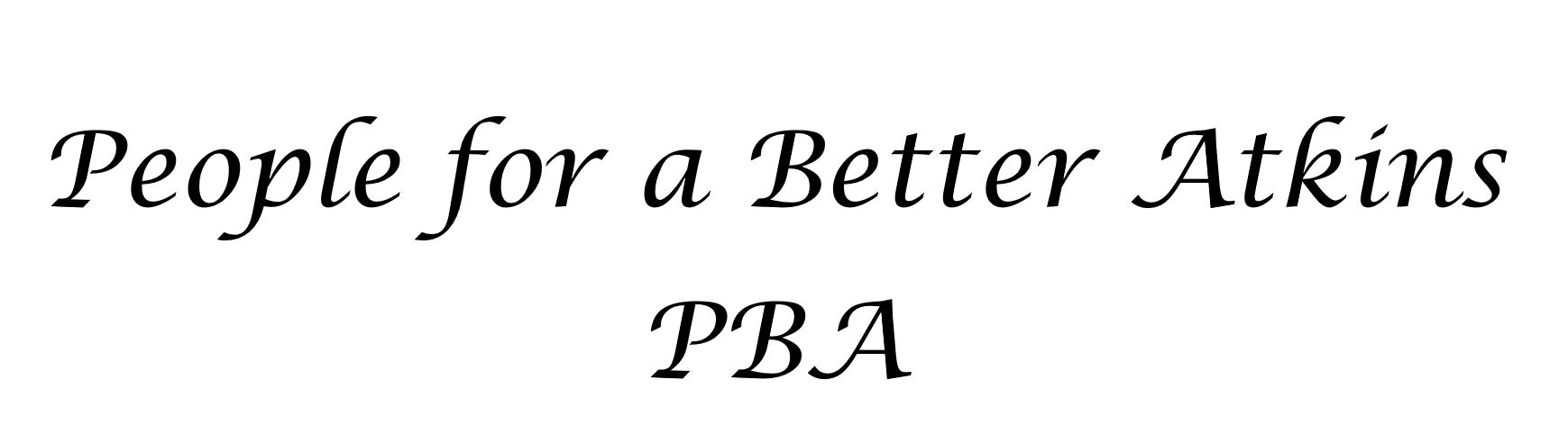 People for a Better Atkins